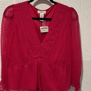 NEW EMPIRE WAIST TOP , (JAPNA) X-LARGE